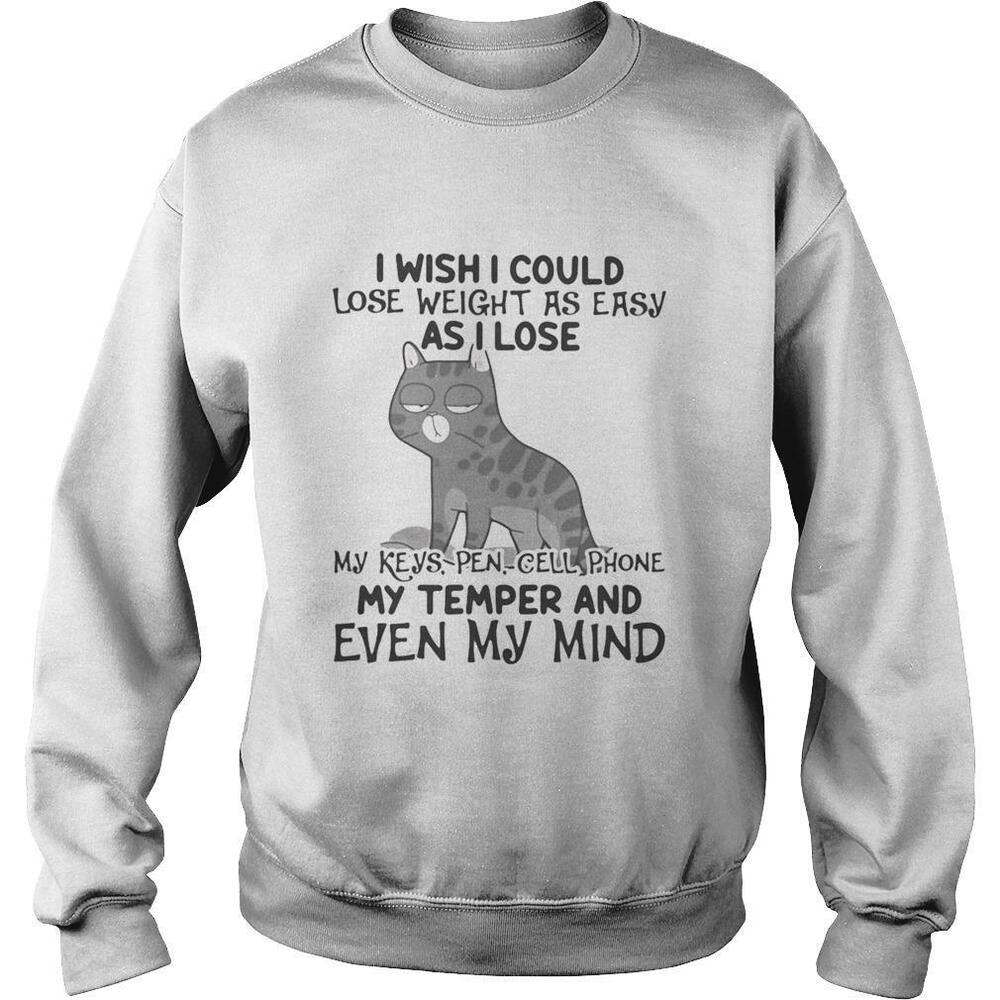 I Wish I Could Lose Weight Like My Keys Sweatshirt